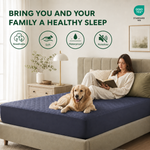 Waterproof Mattress & Pillow Protector – Breathable Quilted Deep Pocket Cover - 4