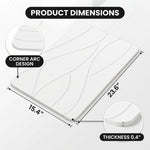 STONE BATH MAT – QUICK-DRY DIATOMACEOUS EARTH SHOWER MAT - 4