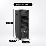 3-in-1 Evaporative Air Cooler Tower Fan with Remote Control - 4