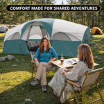 5–8 PERSON FAMILY DOME CAMPING TENT – WATERPROOF OUTDOOR TENT WITH RAINFLY & CARRY BAG - 4