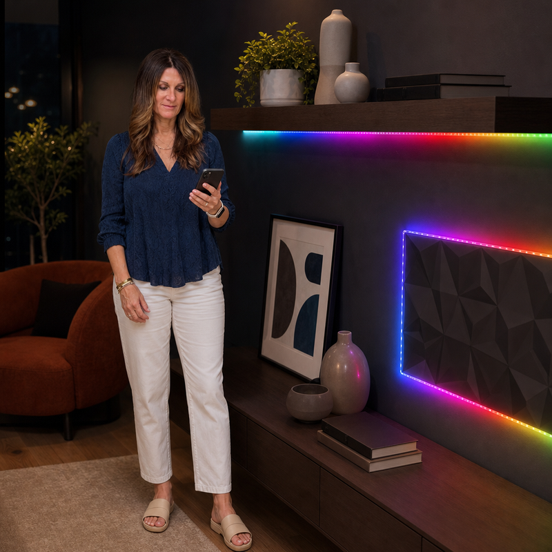 LED STRIP LIGHTS – RGBIC, APP CONTROL & MUSIC SYNC - 4