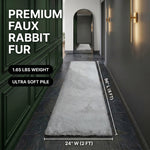 Faux Rabbit Fur Shaggy Rug – Ultra Soft & Machine Washable - 4