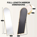 FULL LENGTH MIRROR – ARCHED STANDING & WALL-MOUNT DESIGN - 4