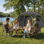 5–8 PERSON FAMILY DOME CAMPING TENT – WATERPROOF OUTDOOR TENT WITH RAINFLY & CARRY BAG - 4