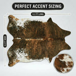 Faux Cowhide Rug – Animal Print Area Rug for Living Room, Bedroom & Office - 4