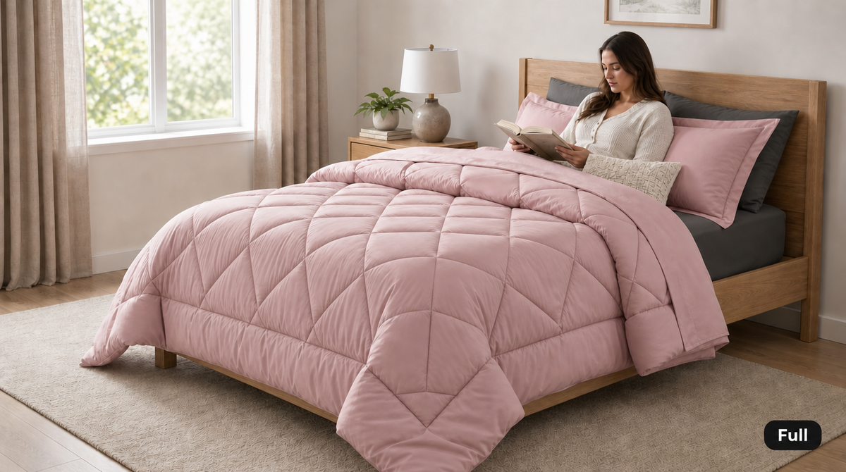 7-Piece Comforter Set with Sheets – Down Alternative Fill - image 4