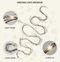 18FT PAPER Garland WITH LED LIGHTS