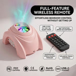 GALAXY PROJECTOR – WHITE NOISE, BLUETOOTH SPEAKER & REMOTE - 4