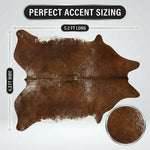 Faux Cowhide Rug – Animal Print Area Rug for Living Room, Bedroom & Office - 4
