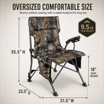 Portable Adjustable Hunting Chair with Swivel & Heated - 4