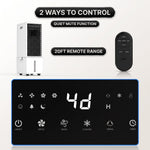 3-in-1 Evaporative Air Cooler Tower Fan with Remote Control - 4