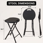 Foldable Table & Step Stool – Heavy-Duty, Portable, Adjustable Height, Indoor/Outdoor Use - 4