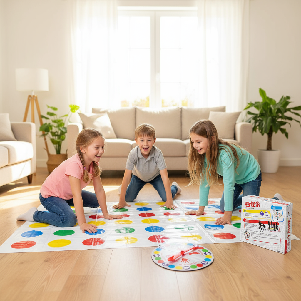 Twister Fun Game Outdoor Board Toy Family Friend Party Toys Twisting the Body for Children Adult Sports Interactive Group Toy