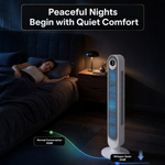Tower Fan With Remote – 90° Oscillation, 36″ & 42″ - 4