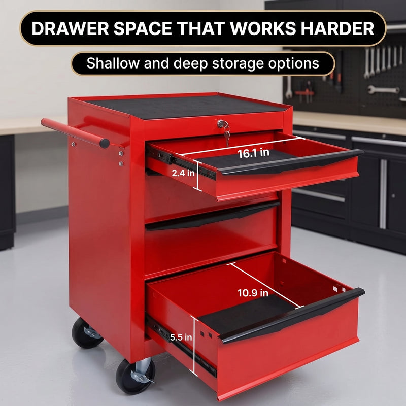Portable Metal Tool Box Organizer – Compact & Large Options - 4