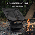 Ultralight Folding Camping Chair – Portable Outdoor High-Back Seat - 4