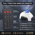 GALAXY PROJECTOR – WHITE NOISE, BLUETOOTH SPEAKER & REMOTE - 4