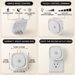 PLUG-IN NIGHT LIGHT – MOTION SENSOR, DUSK-TO-DAWN & DIMMING - 4