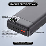 15,000–20,000MAH 5V/2A USB BATTERY PACK – RECHARGEABLE POWER BANK FOR HEATED CAMPING CHAIRS & BLANKETS - 4