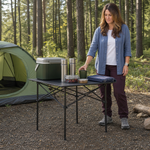 Aluminum Folding Camping Table – Portable Roll-Up with Carry Bag - 4