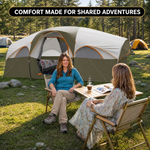 5–8 PERSON FAMILY DOME CAMPING TENT – WATERPROOF OUTDOOR TENT WITH RAINFLY & CARRY BAG - 4