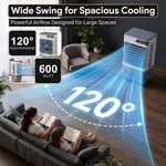 3-in-1 Evaporative Air Cooler Tower Fan with Remote Control - 4
