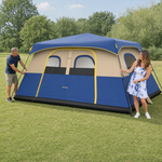 8–10 Person Instant Cabin Camping Tent with Room Divider - 4