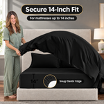 BEDDING SETS – 7-PIECE COMFORTER SET WITH SHEETS - 4
