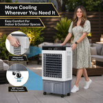 3-in-1 Evaporative Air Cooler Tower Fan with Remote Control - 4