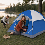 2-4 PERSON LIGHTWEIGHT BACKPACKING DOME CAMPING TENTS - 4