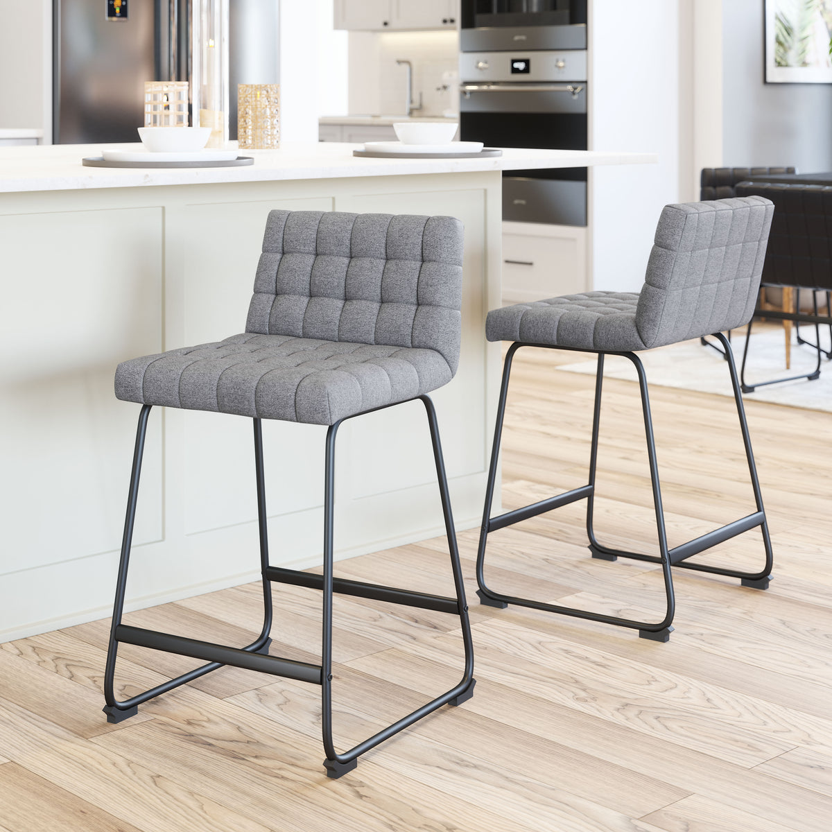 Pago Counter Stool Gray