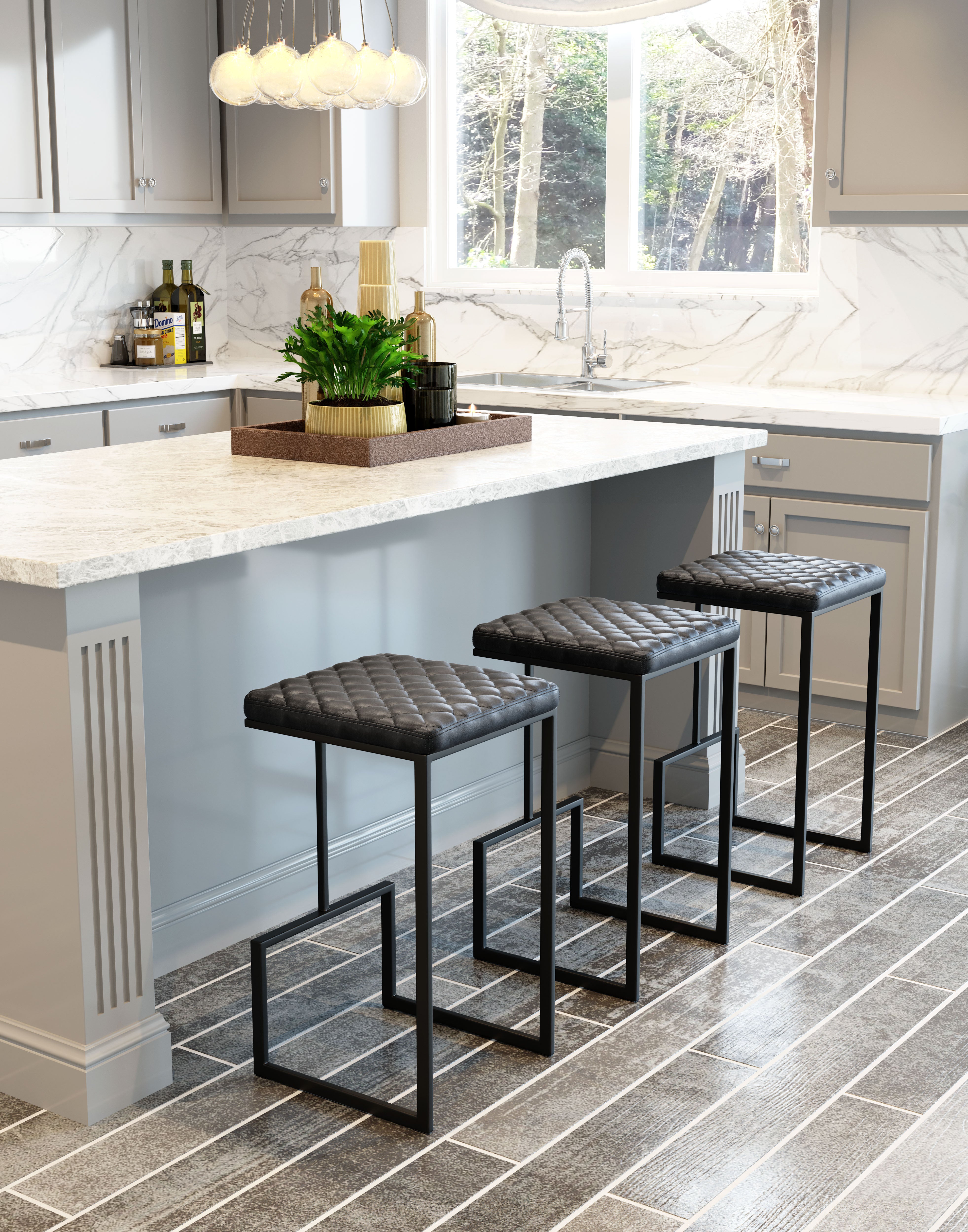 Element Barstool Gray