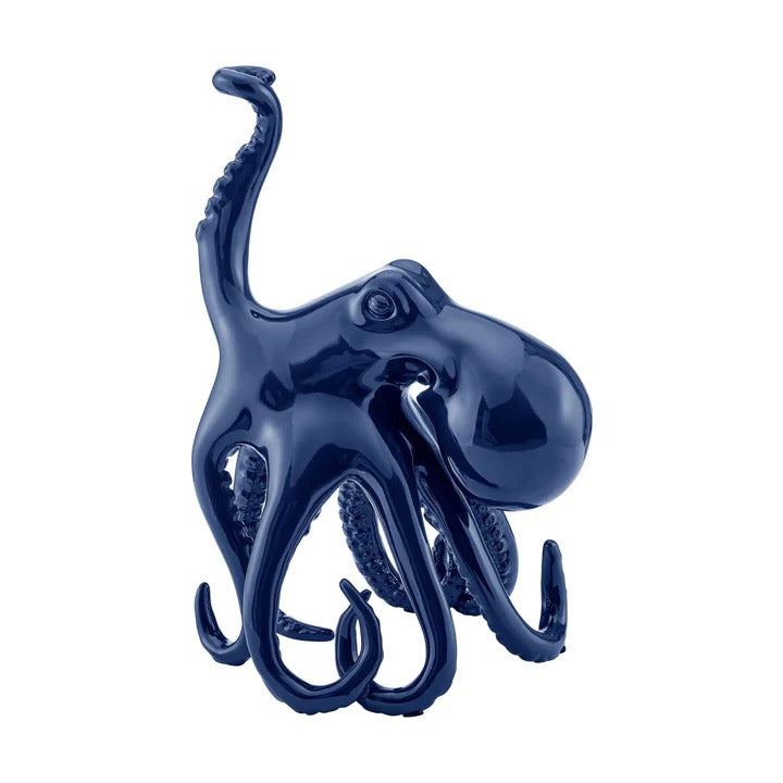 Exclusive Sugvar the Octopus Blue Resin Sculpture - Premium 18" Marine Art Collection