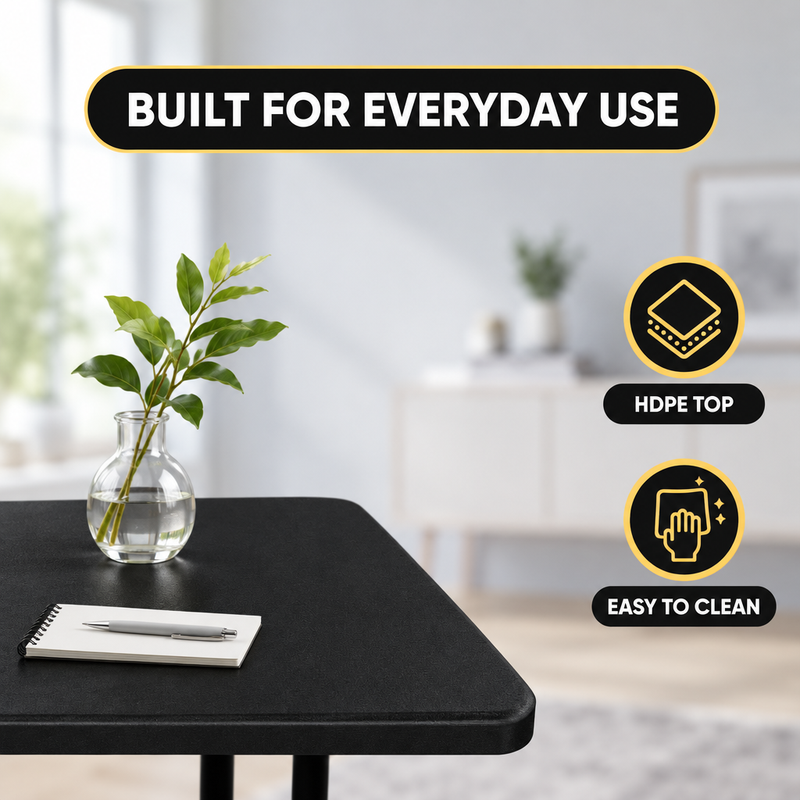 8 ft Heavy Duty Folding Table - 4gh