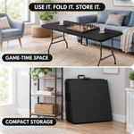 8 ft Heavy Duty Folding Table - 4t