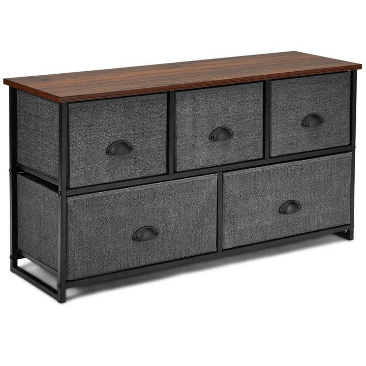 5-Drawer Fabric Storage Tower