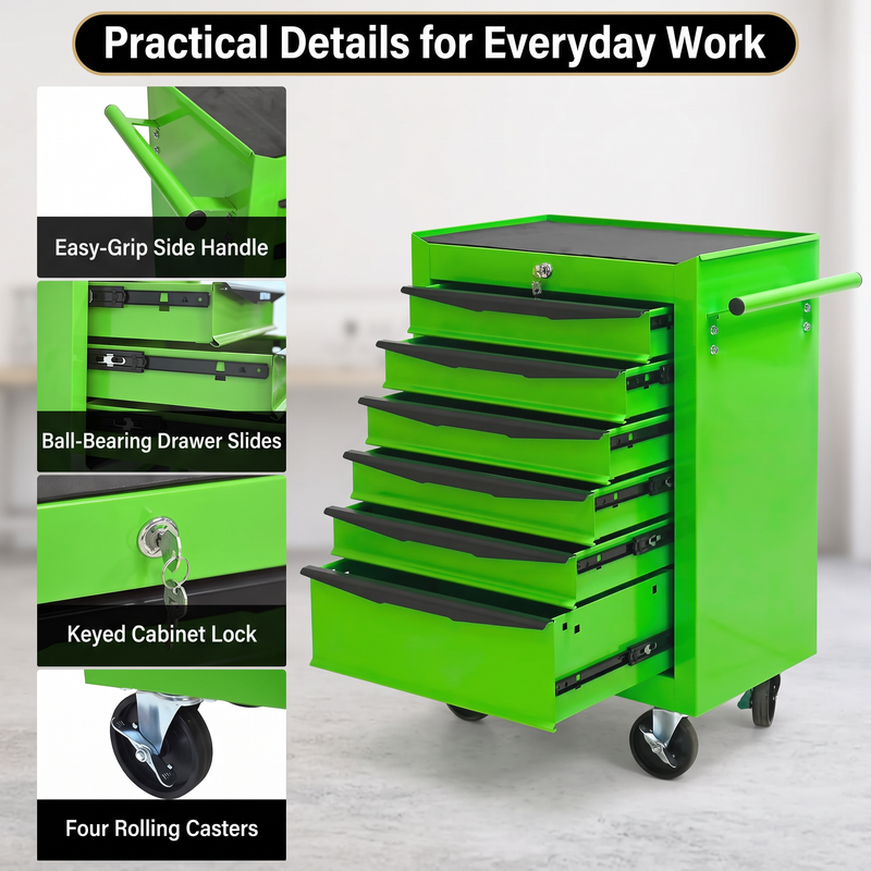 Portable Metal Tool Box Organizer – Compact & Large Options - 5.