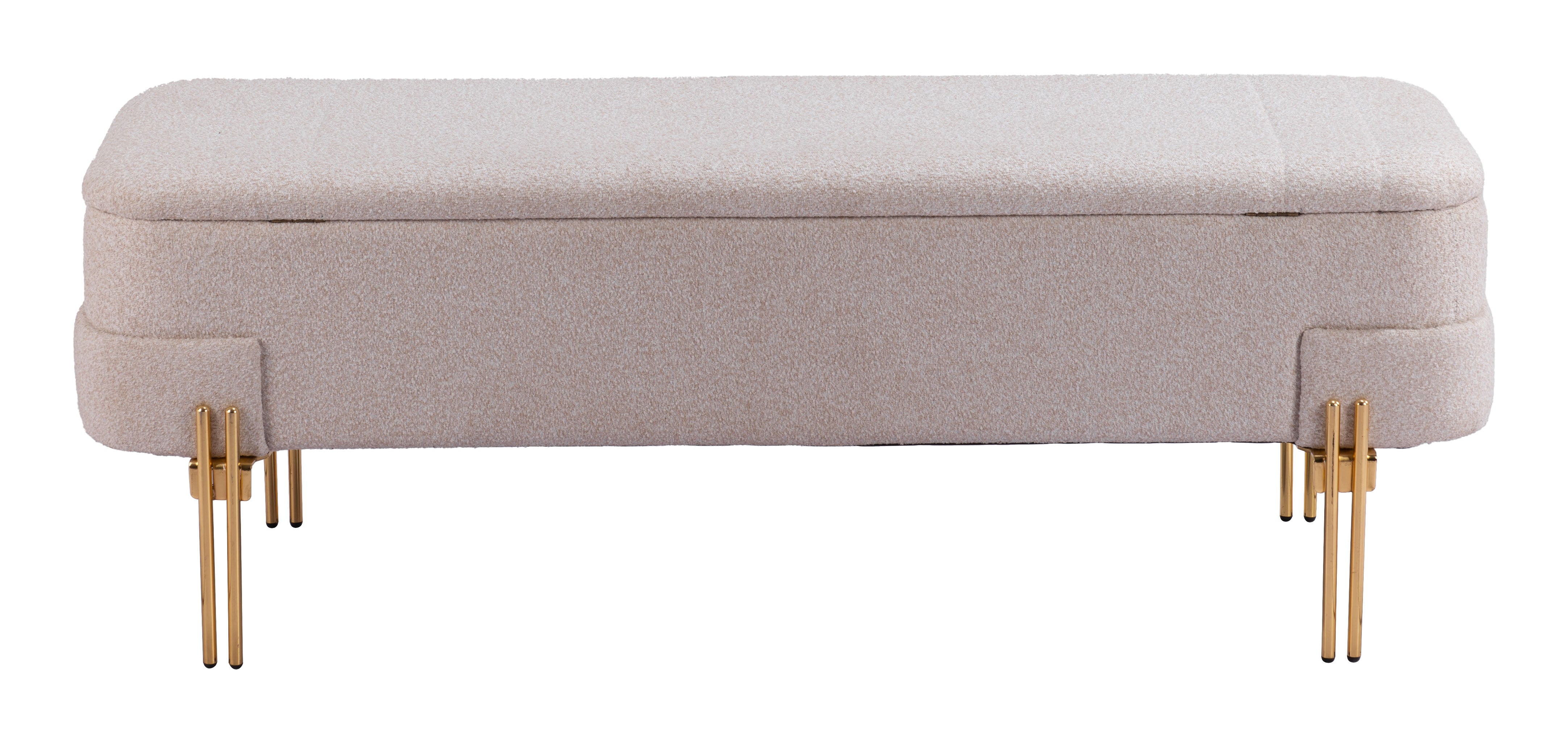 Lebreton Storage Bench Oatmeal Beige