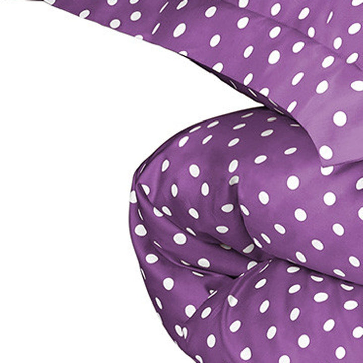 Lilac King Cotton Blend Duvet Cover Set – 600 Thread Count Washable Softness | Trufairs