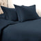 Navy Blue King Cotton Blend Duvet Cover Set – 1200 Thread Count Washable Luxury | Trufairs