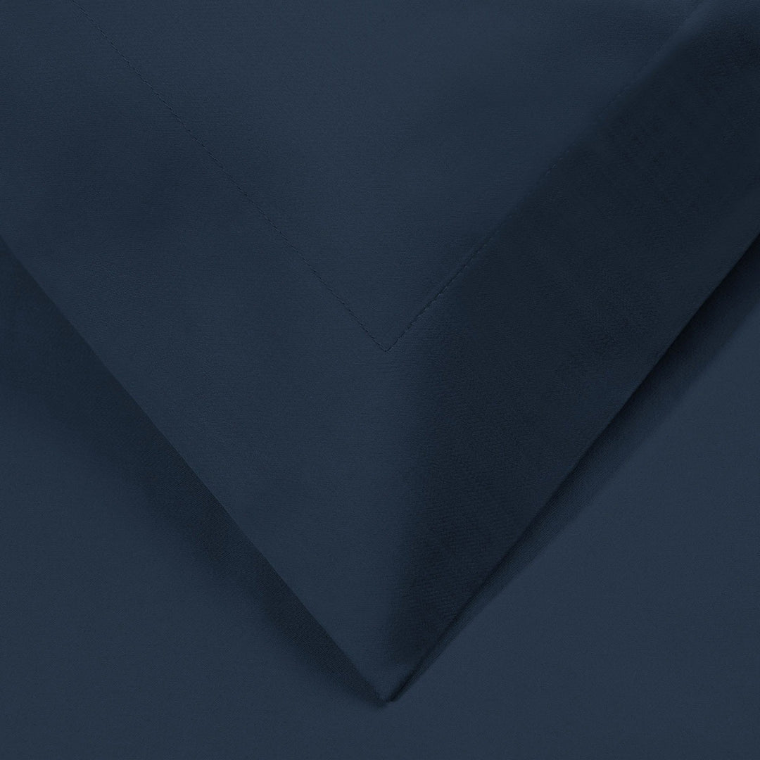 Navy Blue King Cotton Blend Duvet Cover Set – 1200 Thread Count Washable Luxury | Trufairs