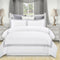 Gray & White Cotton Duvet Cover Set – 200 Thread Count | Queen Washable Luxury | Trufairs