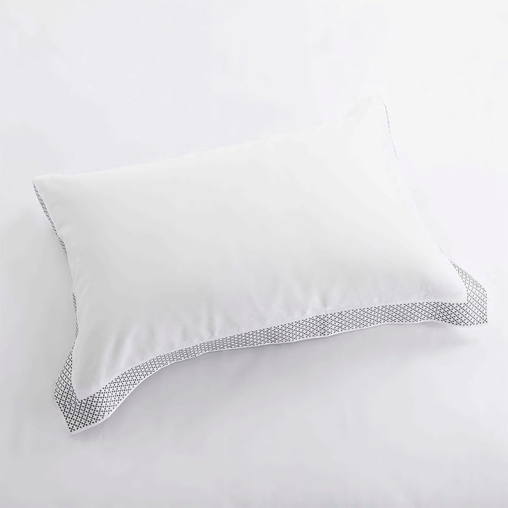 Gray & White Cotton Duvet Cover Set – 200 Thread Count | Queen Washable Luxury | Trufairs