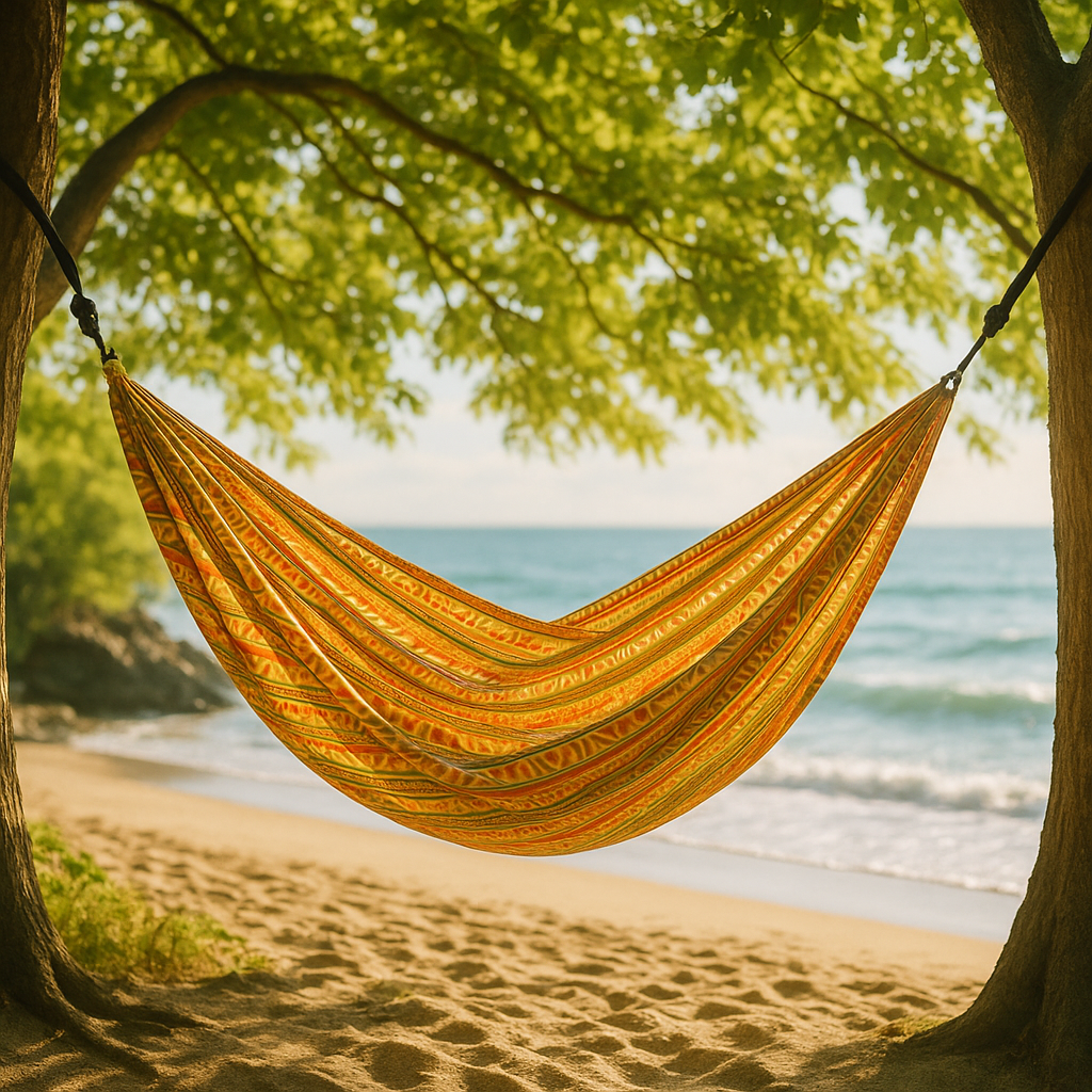 Boho Breeze Ultralight Parachute Hammock – Single Portable Outdoor Hammock