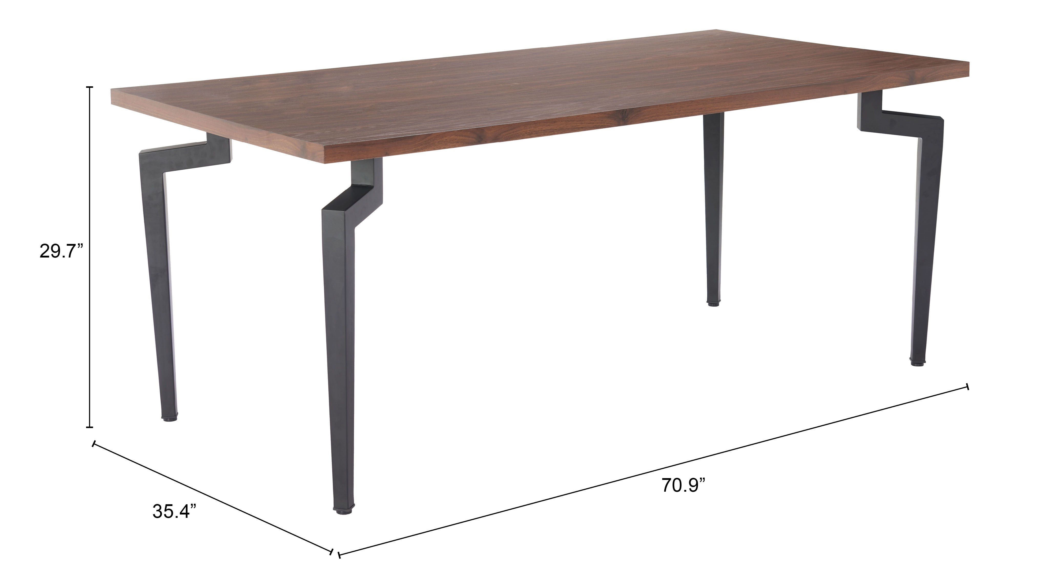 Kani Dining Table Walnut