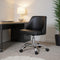 Office chair with chrome base