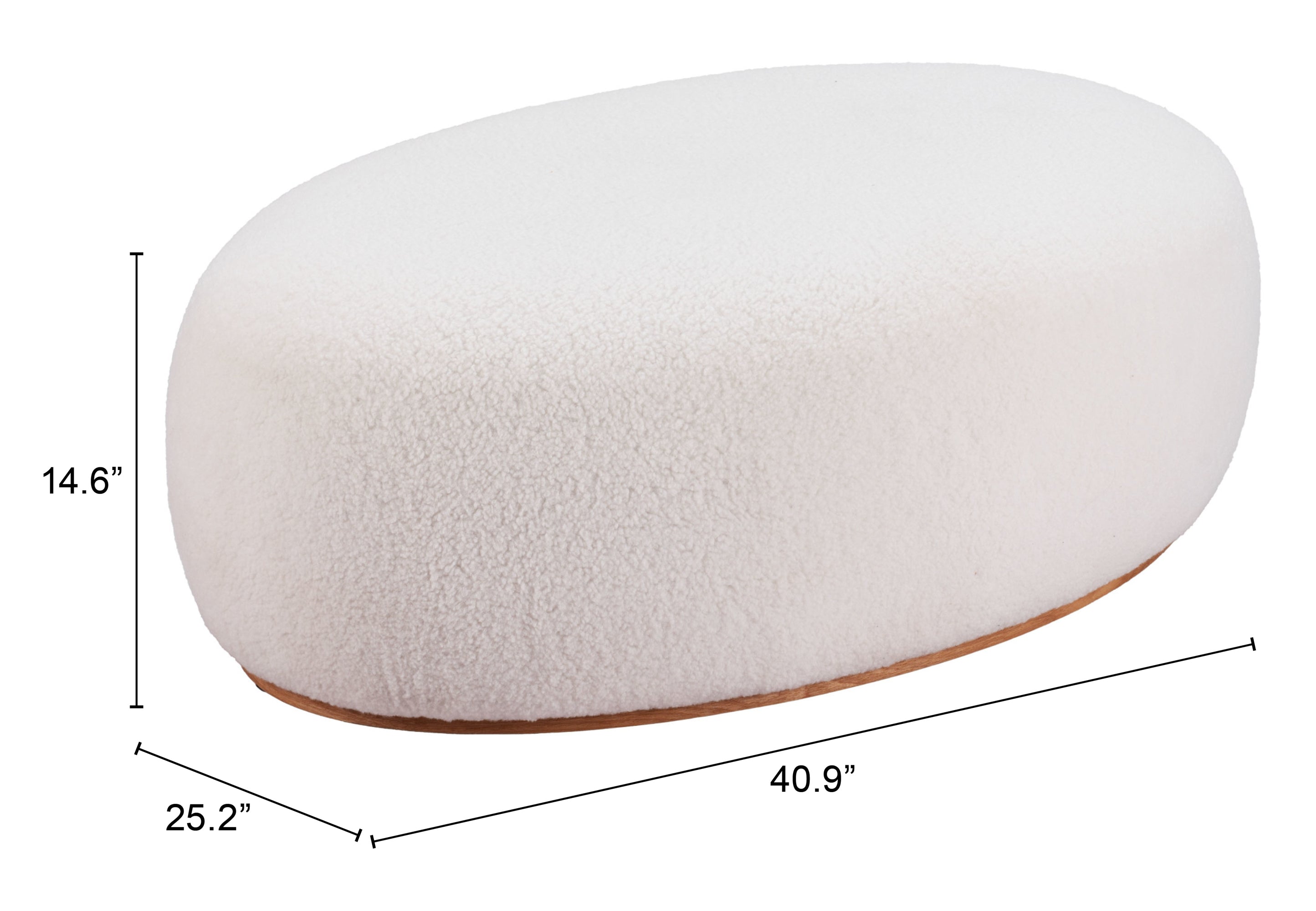 Amber Ottoman Cream