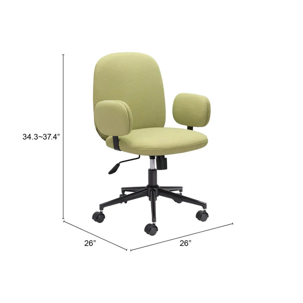 Lionel Office Chair Olive Green
