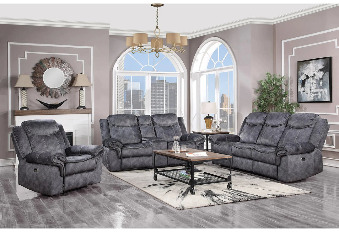 U2200 Domino Granite Power Recliner Sofa