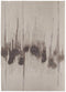 12' X 15' Ivory Taupe and Brown Abstract Hand Tufted Area Rug